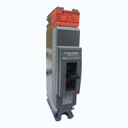 Schneider 40A 1 Pole Industrial Circuit Breaker 18KAIC 240V EZC100N1040