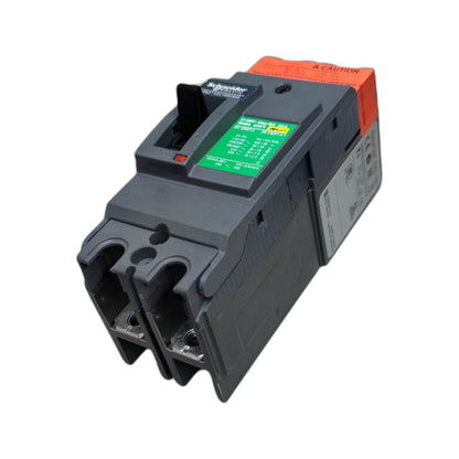 Schneider 40A 2 Pole Breaker Industrial Easy Pact, Single Phase Industrial Type 25KAIC 250V EZC100H2040 MCCB