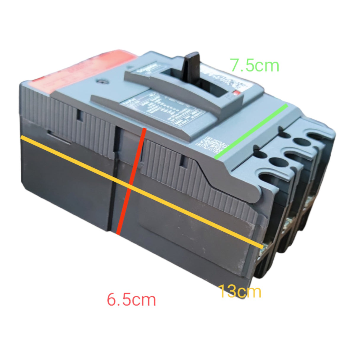 Schneider 40A 3P 10KAIC 220V MCCB Industrial Circuit Breaker EZC100H3040 I Electx Electrical Supply