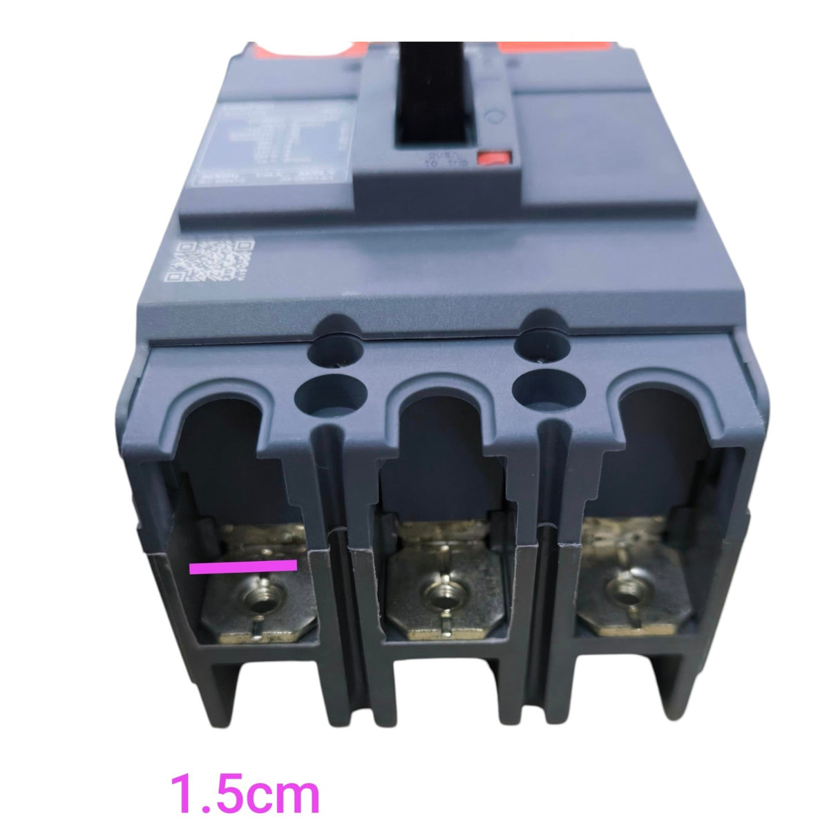 Schneider 50A 3 Pole 5KAIC 220V 100AF Industrial Circuit Breaker Type MCCB Molded Case Circuit Breaker Easy Pact EZC100F3050 I Electx Electrical Supply