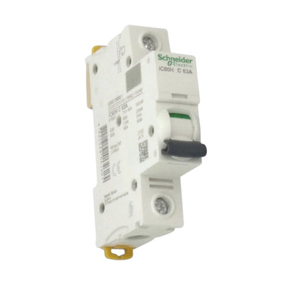 Schneider 63A 1 Pole 15KAIC 220V Miniature Circuit Breaker A9F84163 iC60H C 63A