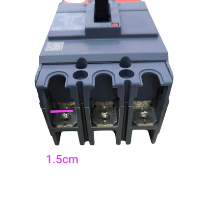Schneider 80A 3 Pole 5KAIC 220V 100AF Industrial Circuit Breaker Type MCCB Molded Case Circuit Breaker Easy Pact EZC100F3080