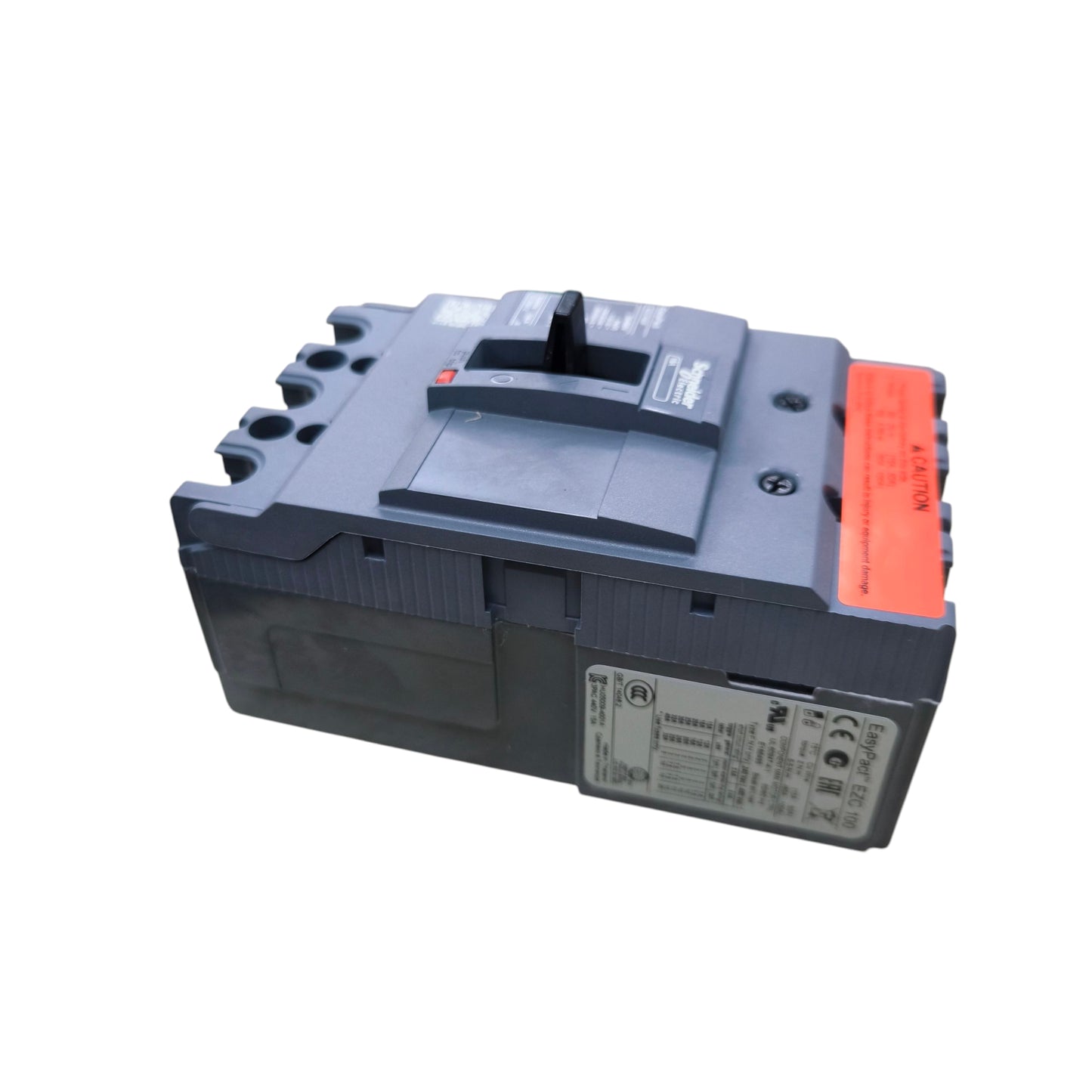 Schneider 80A 3 Pole 5KAIC 220V 100AF Industrial Circuit Breaker Type MCCB Molded Case Circuit Breaker Easy Pact EZC100F3080