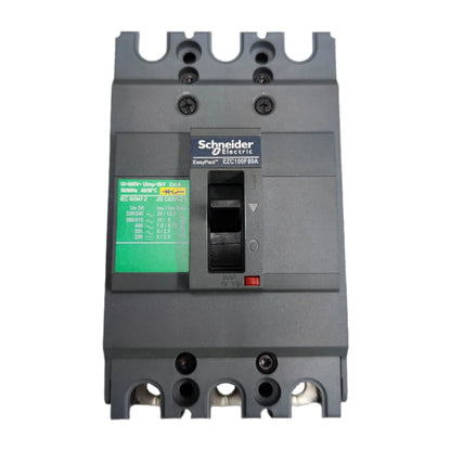 Schneider 80A 3 Pole 5KAIC 220V 100AF Industrial Circuit Breaker Type MCCB Molded Case Circuit Breaker Easy Pact EZC100F3080