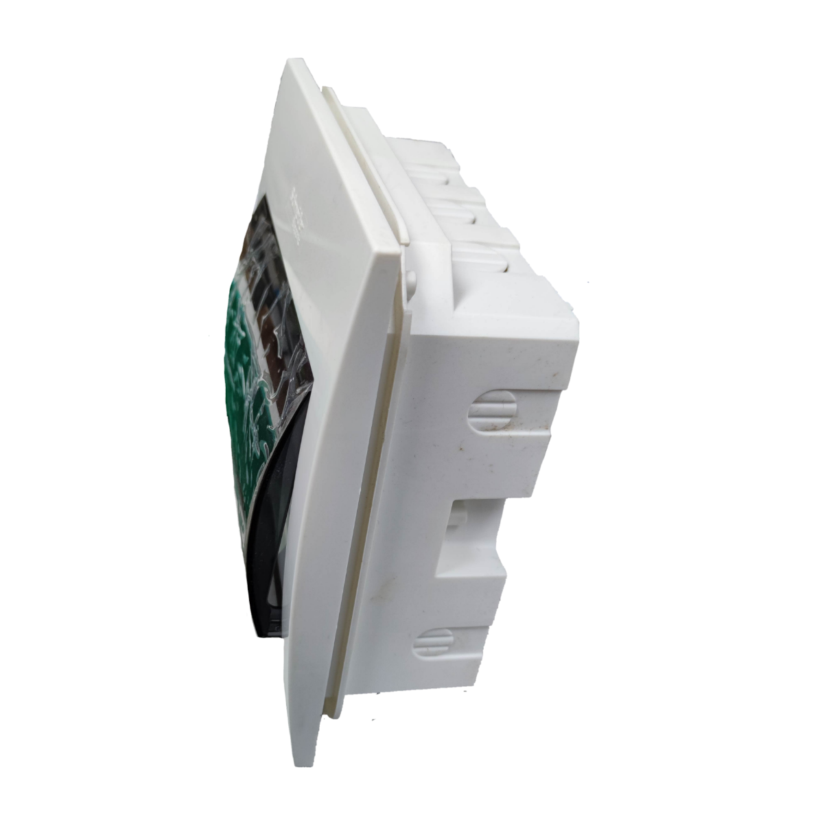 Schneider 8 Ways Distribution Panel IP40 electrical circuitry with white casing and protective cover