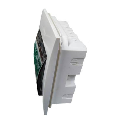 Schneider 8 Ways Distribution Panel IP40 electrical circuitry with white casing and protective cover