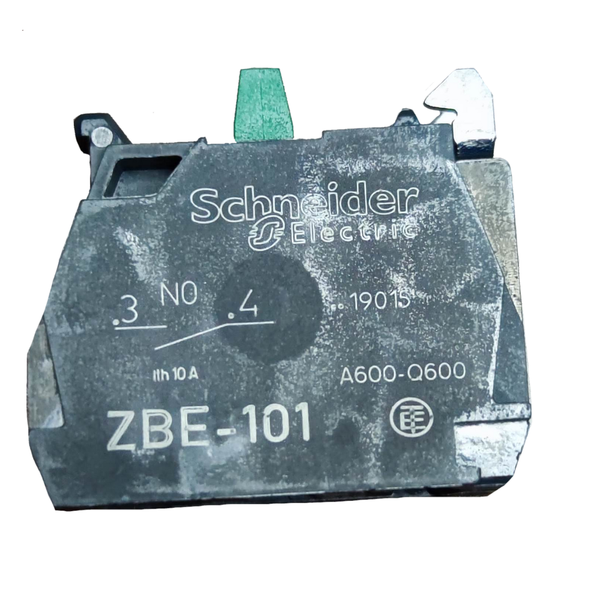 Schneider auxiliary contact block ZBE-101 electrical component for power points and switches