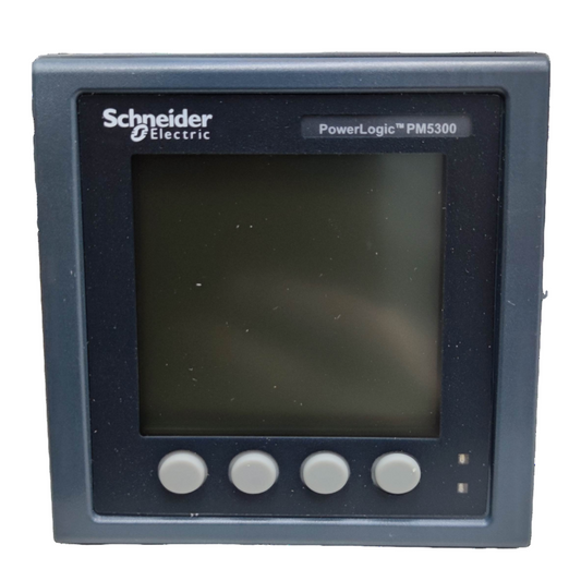 Schneider Digital Power Meter METSEPM5310 Power Logic PM5310 90-450V AC 45-65 Hz RS485 Single Phase or 3 Phase Electx Electrical SUpply 1