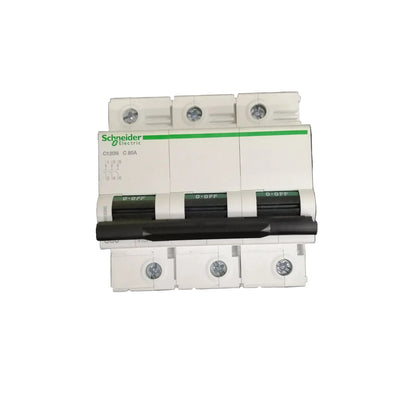 Schneider MCB C120N Circuit Breaker 3P 80A C curve 15kA 220V 6kA 440V A9N18365