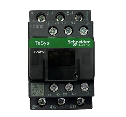 Schneider Magnetic Contactor GRAY 18A 220V electrical control component with screw terminals