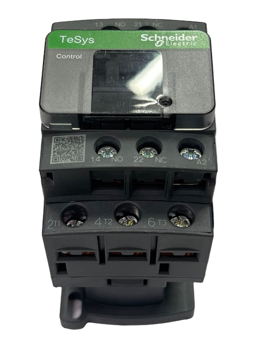 Schneider Magnetic Contactor LC1D18F7 110 Volts electrical circuitry part with labeled terminals