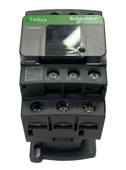 Schneider Magnetic Contactor LC1D18F7 110 Volts electrical circuitry part with labeled terminals
