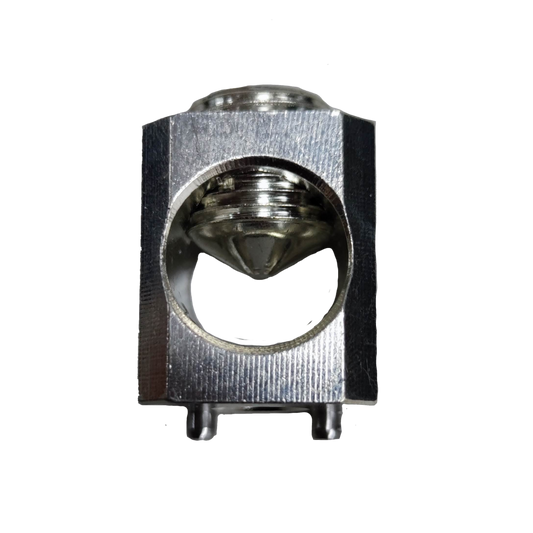 Schneider mechanical lugs for EZC250H electrical circuitry part in close-up view