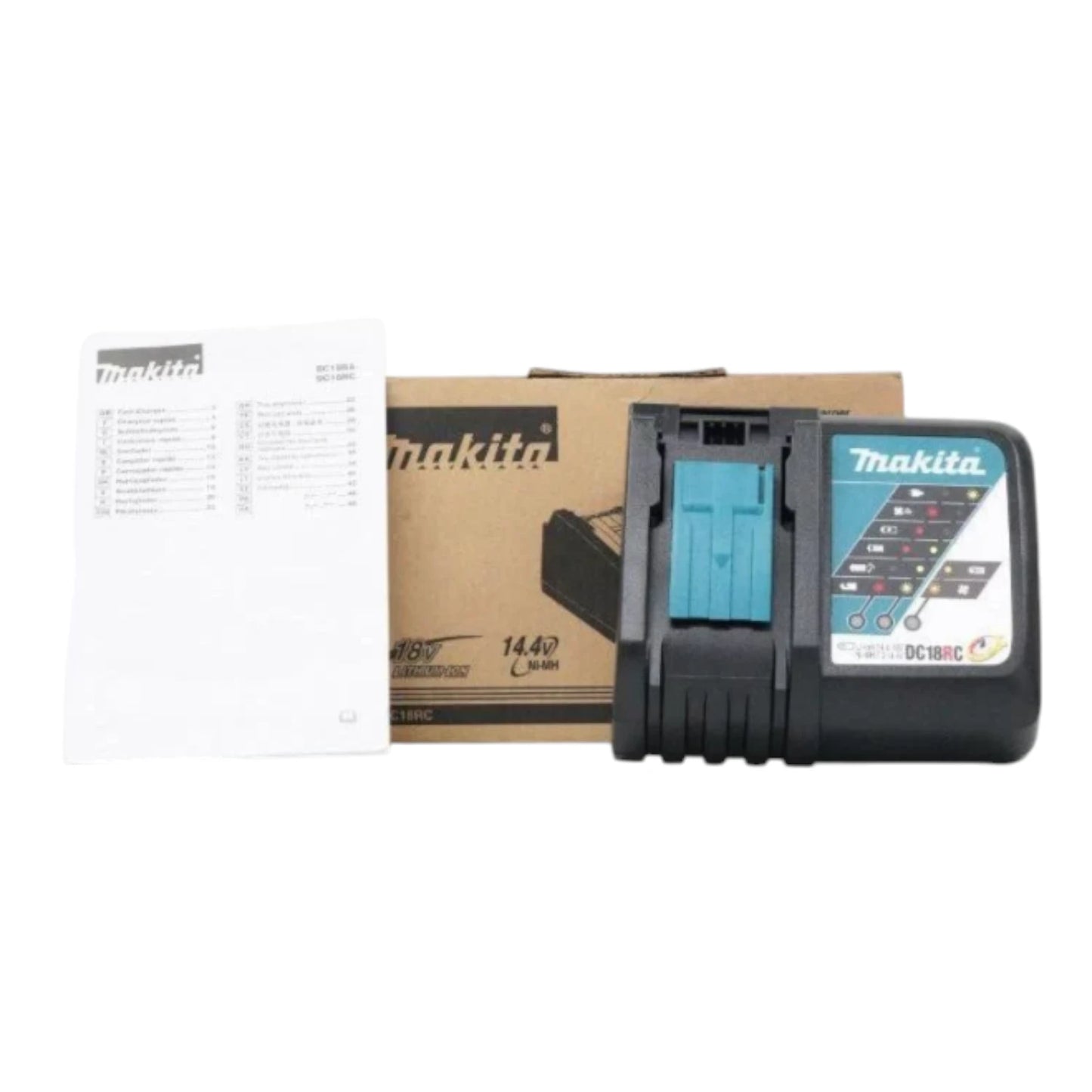 Makita Battery 18V 3.0Ah with Battery Charger DC18RC/BL1830B