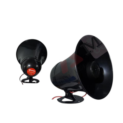 Horn Speaker 20W 8 Ohms 5 Inches with Voice Coil Black H-5