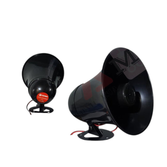 Horn Speaker 20W 8 Ohms 5 Inches with Voice Coil Black H-5