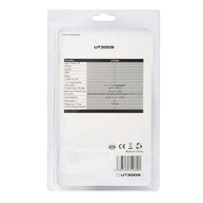 UNI-T Infrared Digital Temperature Tester UT-300S Infrared Thermometers Range -32 to 400 Degrees Celsius