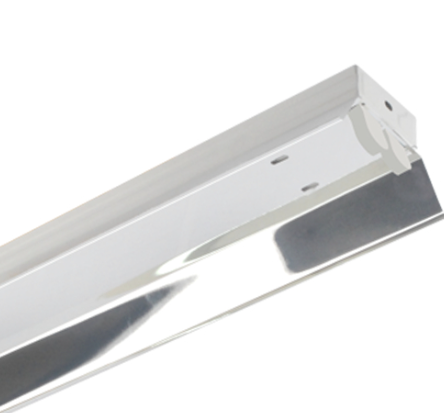 Ecolum Louver Industrial Type with Aluminum Reflector- Fixture for T8 1 x 40W ESLIA1x40/0