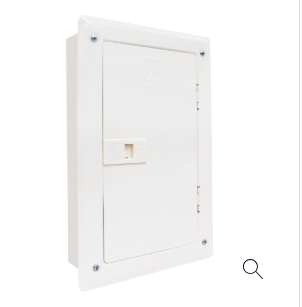 Nema1 Panel Box for Schneider Breaker EZC250F 3Pole MCCB 30Branches IC60N 1Pole MCB with Neutral and Grounding