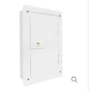 Nema1 Panel Box for Schneider Breaker EZC100H 3Pole MCCB 18 Branches  EZC100H 1Pole MCB with Neutral and Grounding