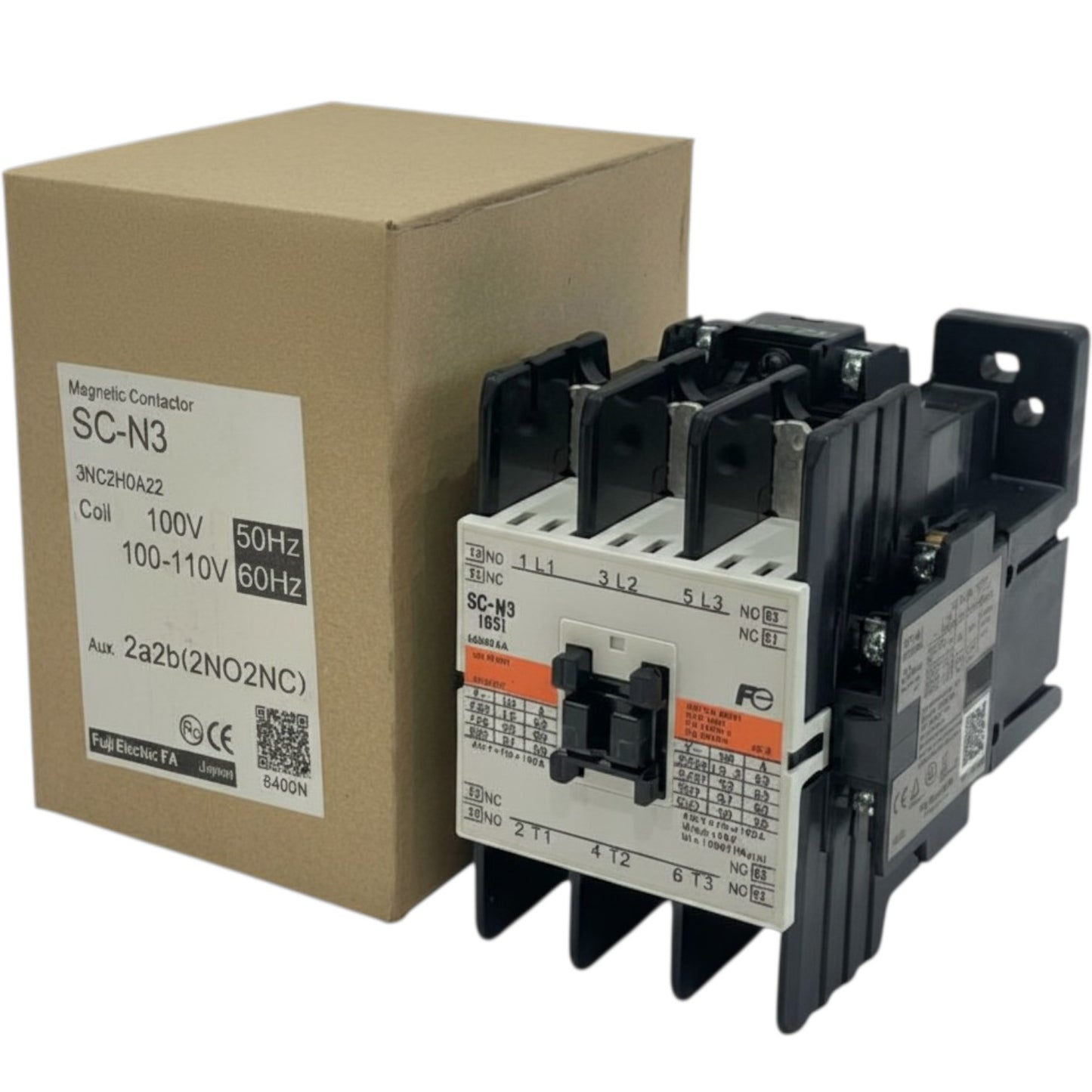 Fuji Magnetic Contactor SC-N3 Ith: 65A 5NO+2NC Coil Voltage Available in 220V 110V 24V 48V