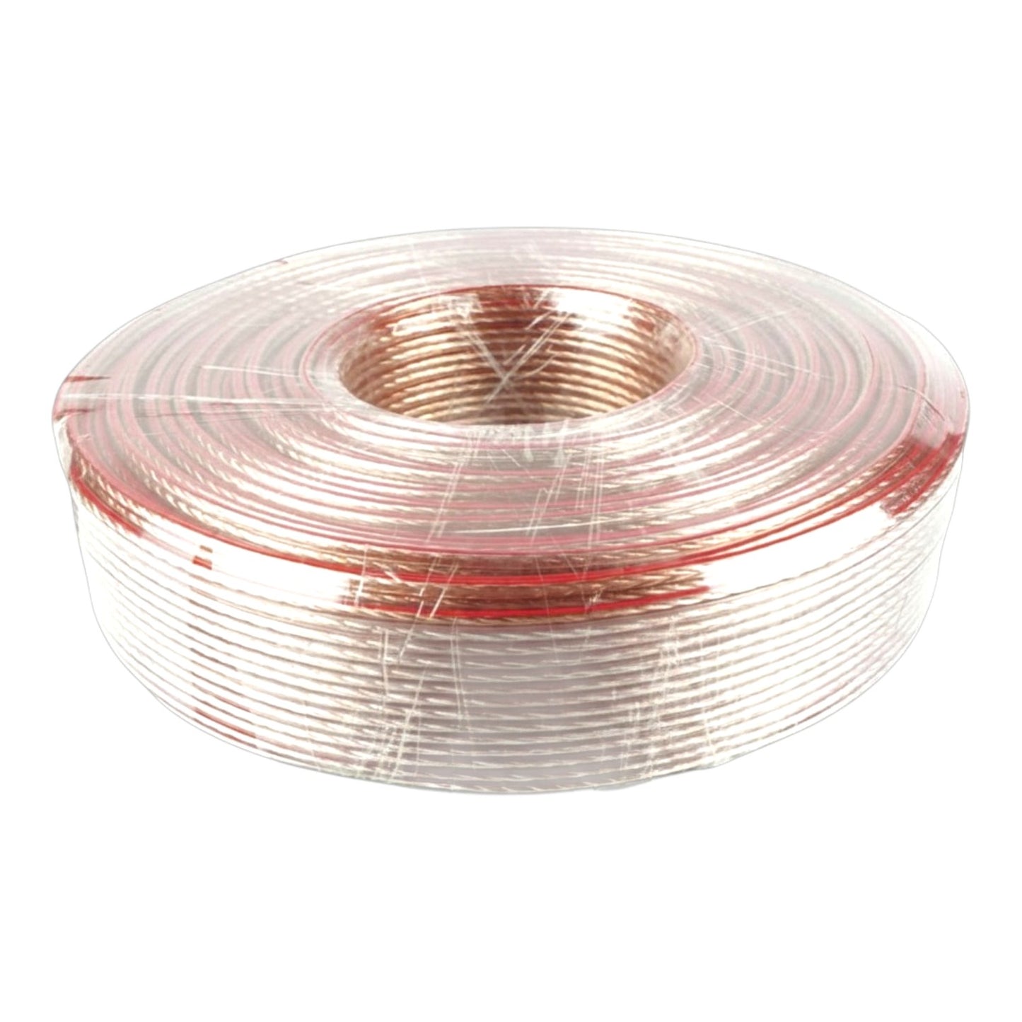 Transparent Speaker Wire AWG 14 or 2.0mm 100 Meters Per Roll