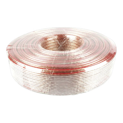Transparent Speaker Wire AWG 14 or 2.0mm 100 Meters Per Roll