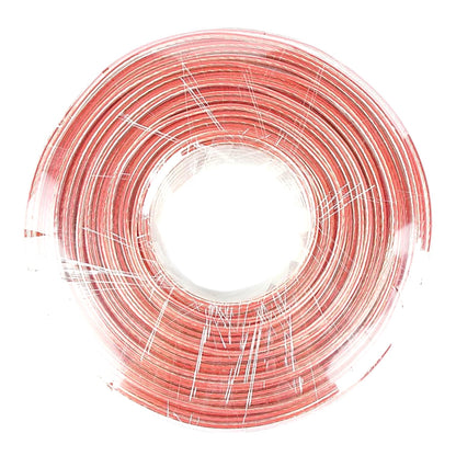 Transparent Speaker Wire AWG 14 or 2.0mm 100 Meters Per Roll