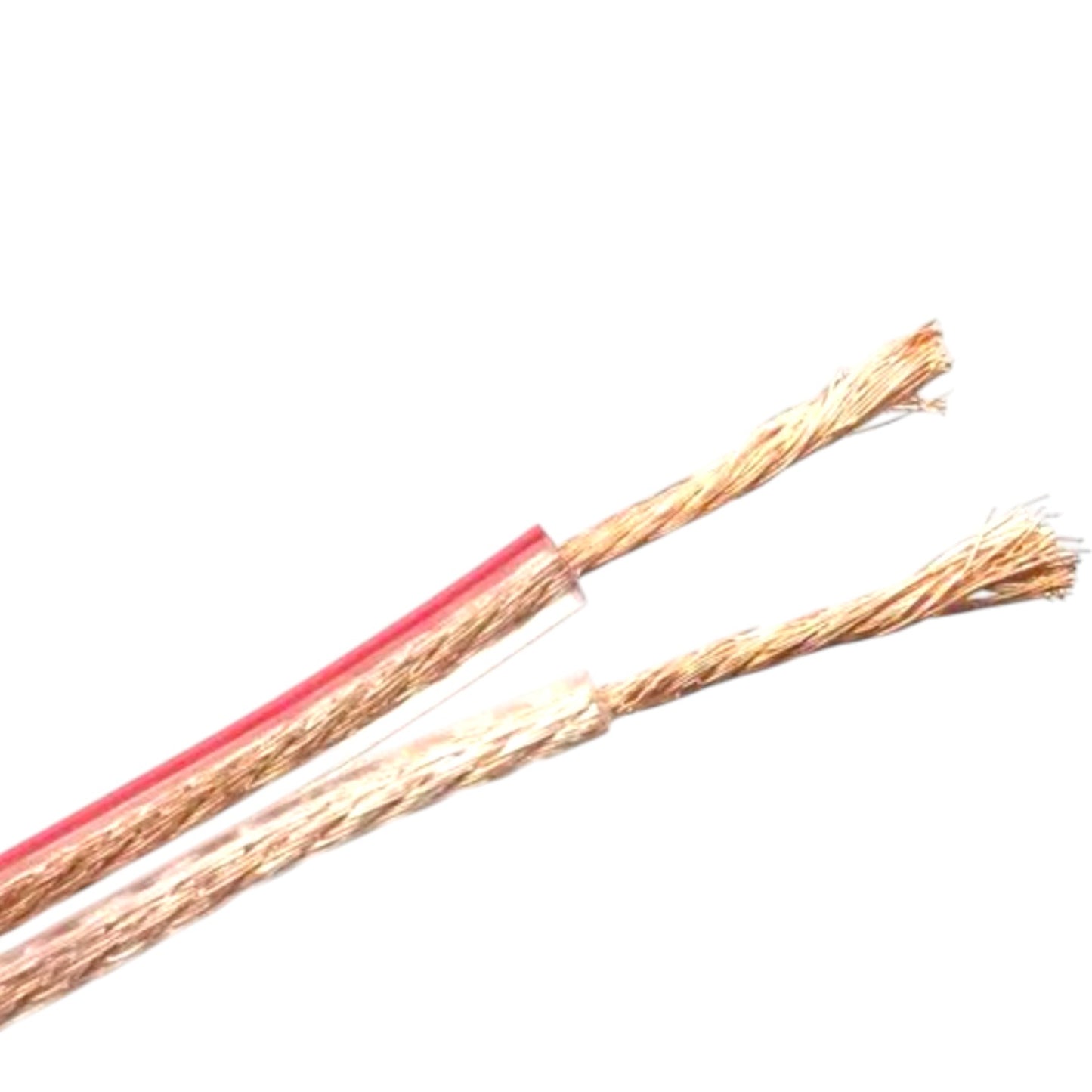 Transparent Speaker Wire AWG 18 or 0.75mm 100 Meters or 1 Roll