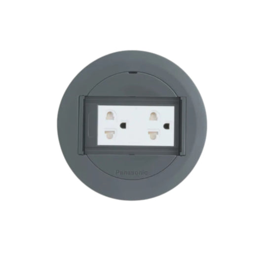 Panasonic Floor Outlet Grounding Duplex Universal with Safety Shutter DU81831HTK-1 16A 250V