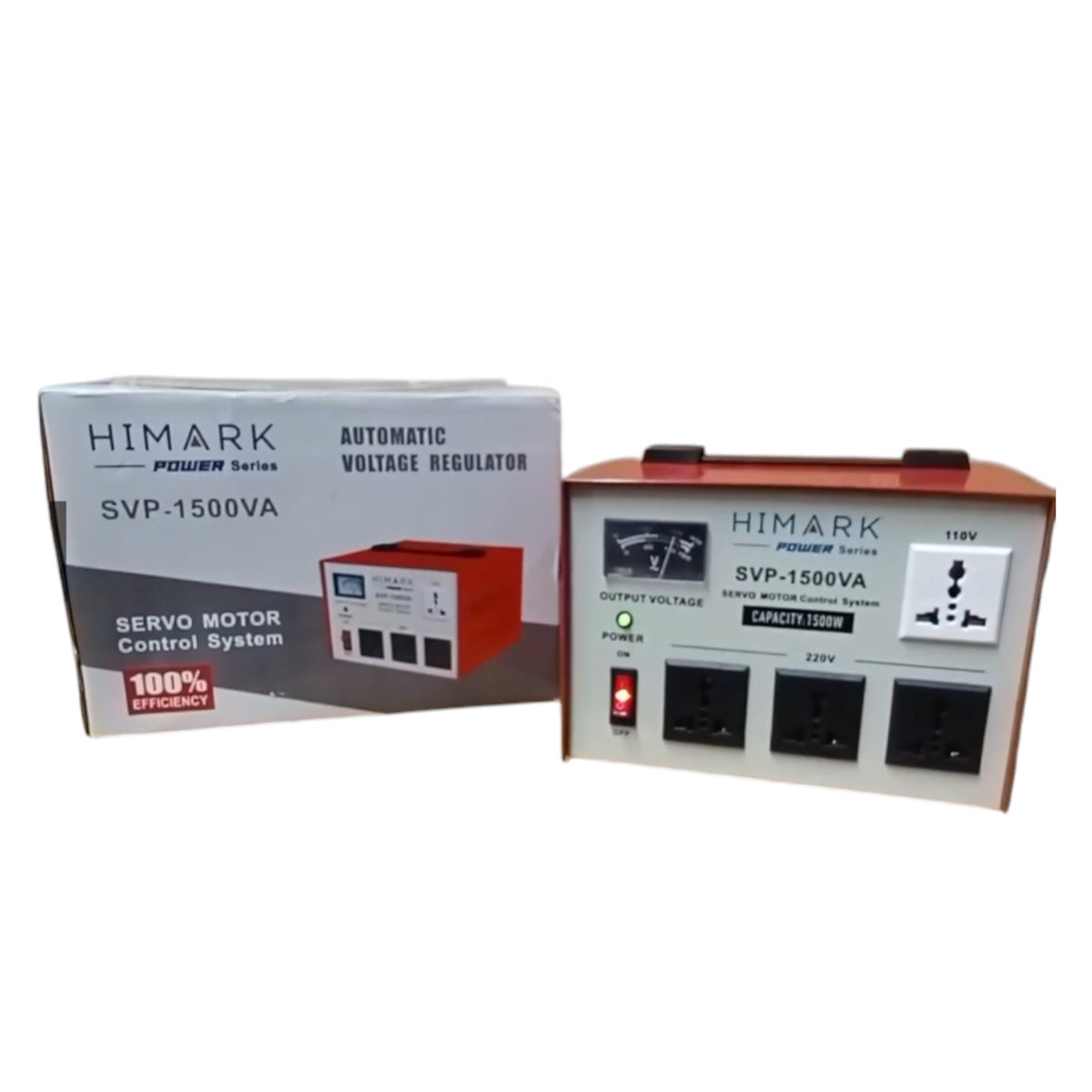 Himark 1500W AVR  Automatic Voltage Regulator Power Series SVP-1500 VA
