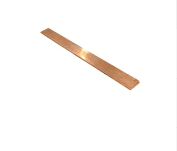 Copper Bus Bar 0.95cm x 3cm x 40cm Copper Busbar 3/8" thk x 30mm width x 400mm lgt