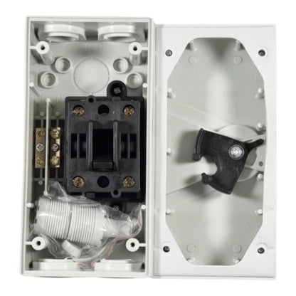 Surer 20A 2Pole Weather Proof Isolator Switch 440V IP65 No.2980