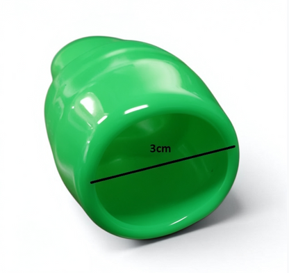 Vinyl Wire End Cap, Cable Marker (Max. Service Temp: of 80 Degree Celcius), 250mm (Green)