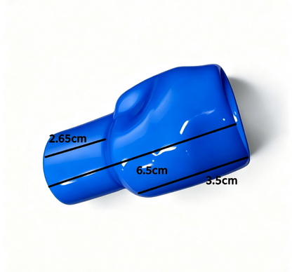 Vinyl Wire End Cap, Cable Marker (Max. Service Temp: of 80 Degree Celcius), 250mm (Blue)