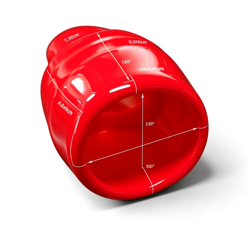 Vinyl Wire End Cap, Cable Marker (Max. Service Temp: of 80 Degree Celcius), 250mm Red