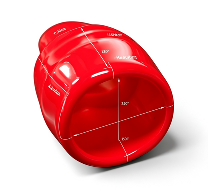 Vinyl Wire End Cap, Cable Marker (Max. Service Temp: of 80 Degree Celcius), 250mm Red