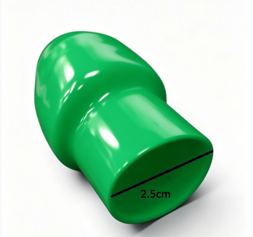 Vinyl Wire End Cap, Cable Marker (Max. Service Temp: of 80 Degree Celcius), 250mm (Green)