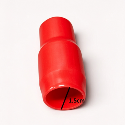Vinyl Wire End Cap, Cable Marker (Max. Service Temp: of 80 Degree Celcius), 60mm (Red)