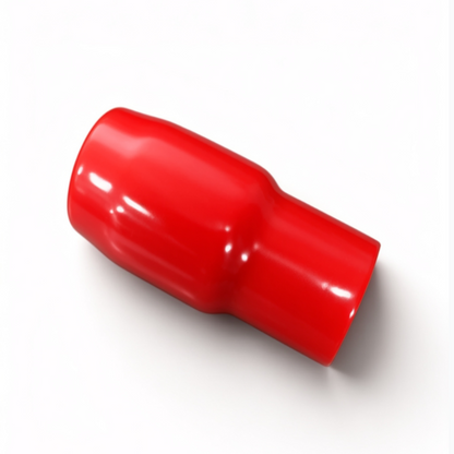 Vinyl Wire End Cap, Cable Marker (Max. Service Temp: of 80 Degree Celcius), 60mm (Red)