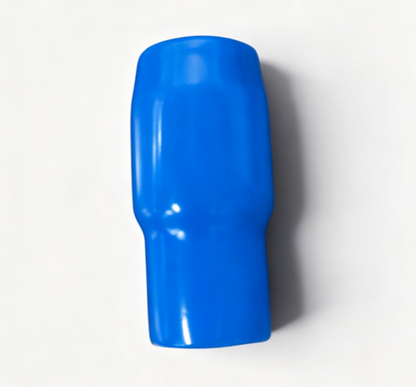 Vinyl Wire End Cap, Cable Marker (Max. Service Temp: of 80 Degree Celcius), 60mm (Blue)