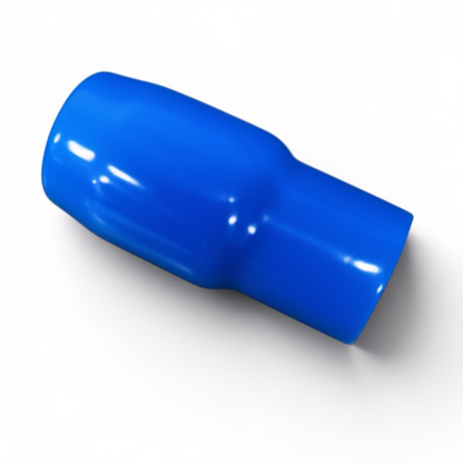 Vinyl Wire End Cap, Cable Marker (Max. Service Temp: of 80 Degree Celcius), 60mm (Blue)