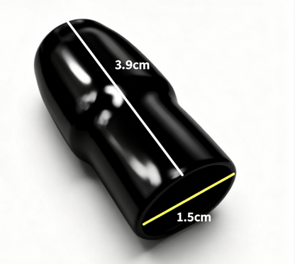 Vinyl Wire End Cap, Cable Marker (Max. Service Temp: of 80 Degree Celcius), 60mm (Black)