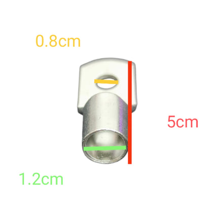 Short Barrel Terminal Lugs SC70-8 Ring Type for 60mm²-70mm² Wire Size 8 mm Stud Size