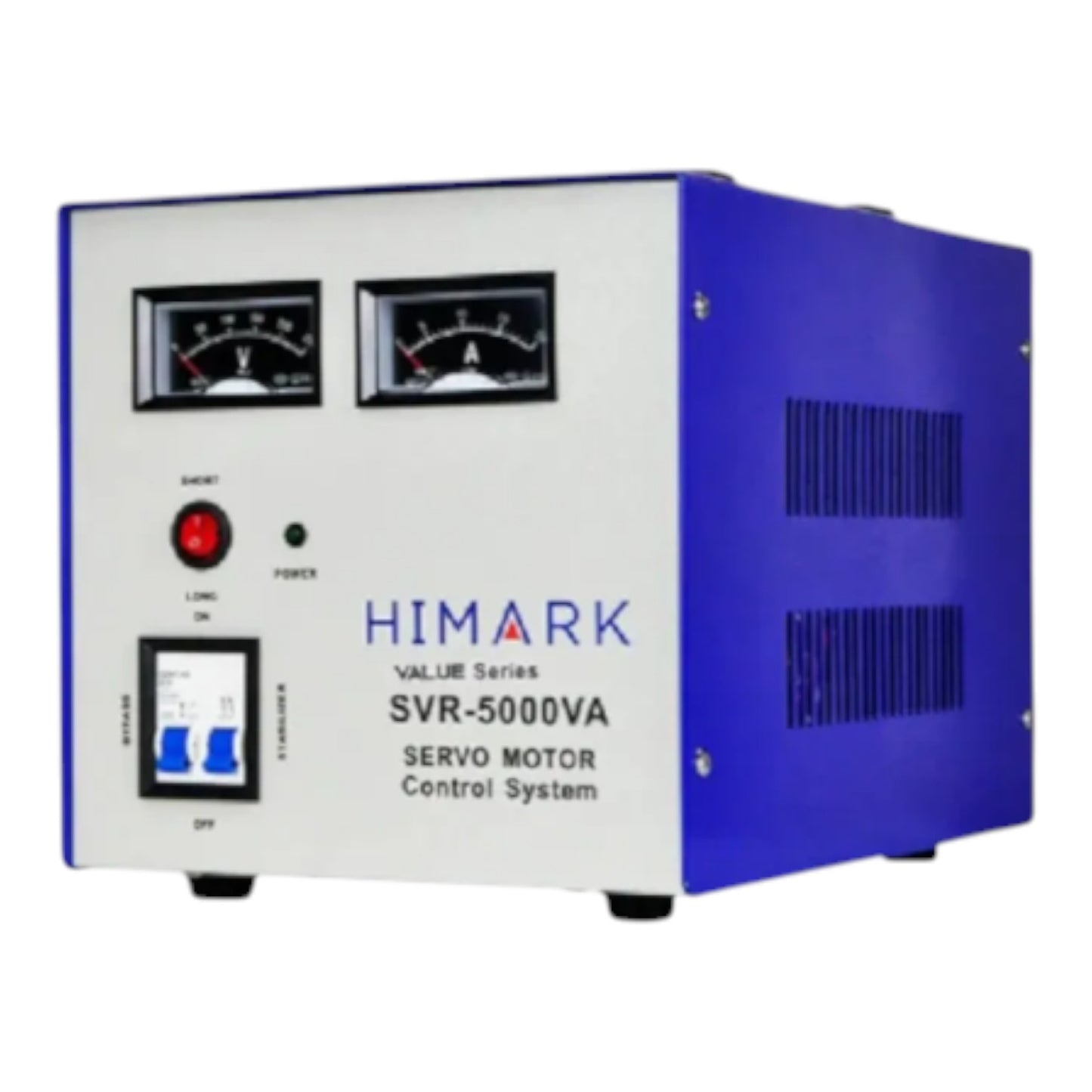 Himark 5000W AVR  Automatic Voltage Regulator Output  3 X 220V and 1 X 110Volts Value Series SVR-5000 VA SL