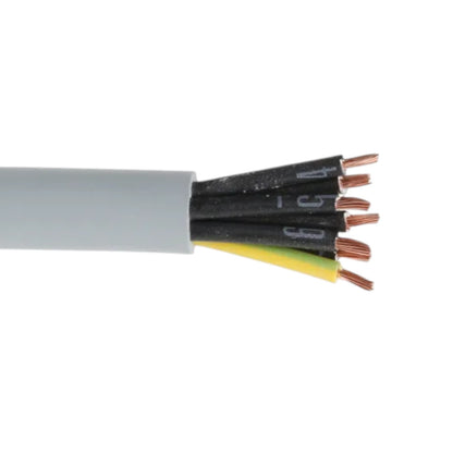 Helukabel Control Cable 1.5mm AWG 16 Un Shielded Available in 25, 18, 12, 8, 7, 6, 5, 4, 3 and 2 Cores in Different Lengths 300V AC / 500V AC Oil Resistant, Flame Retardant Acc DIn VDE 0482-332-1-2 IEC 60332-1-2, Class 5