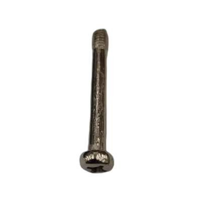 Local Philips Cross Positive Screw Long Screw Tip with shiny metal finish on black background