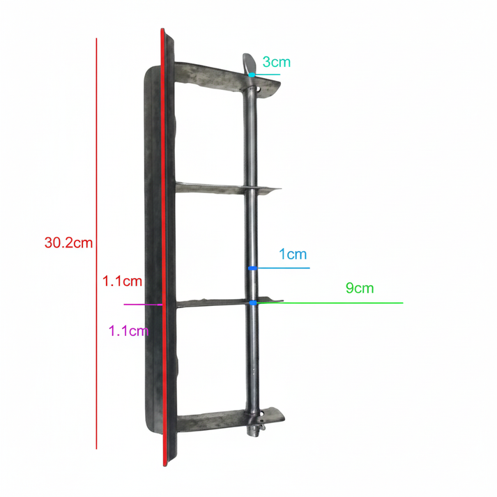 Secondary Rack 2 Wire with Spool Insulator Ceramic for Cable Managemen ...