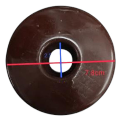 Secondary Rack 2 Wire with Spool Insulator Ceramic for Cable Management