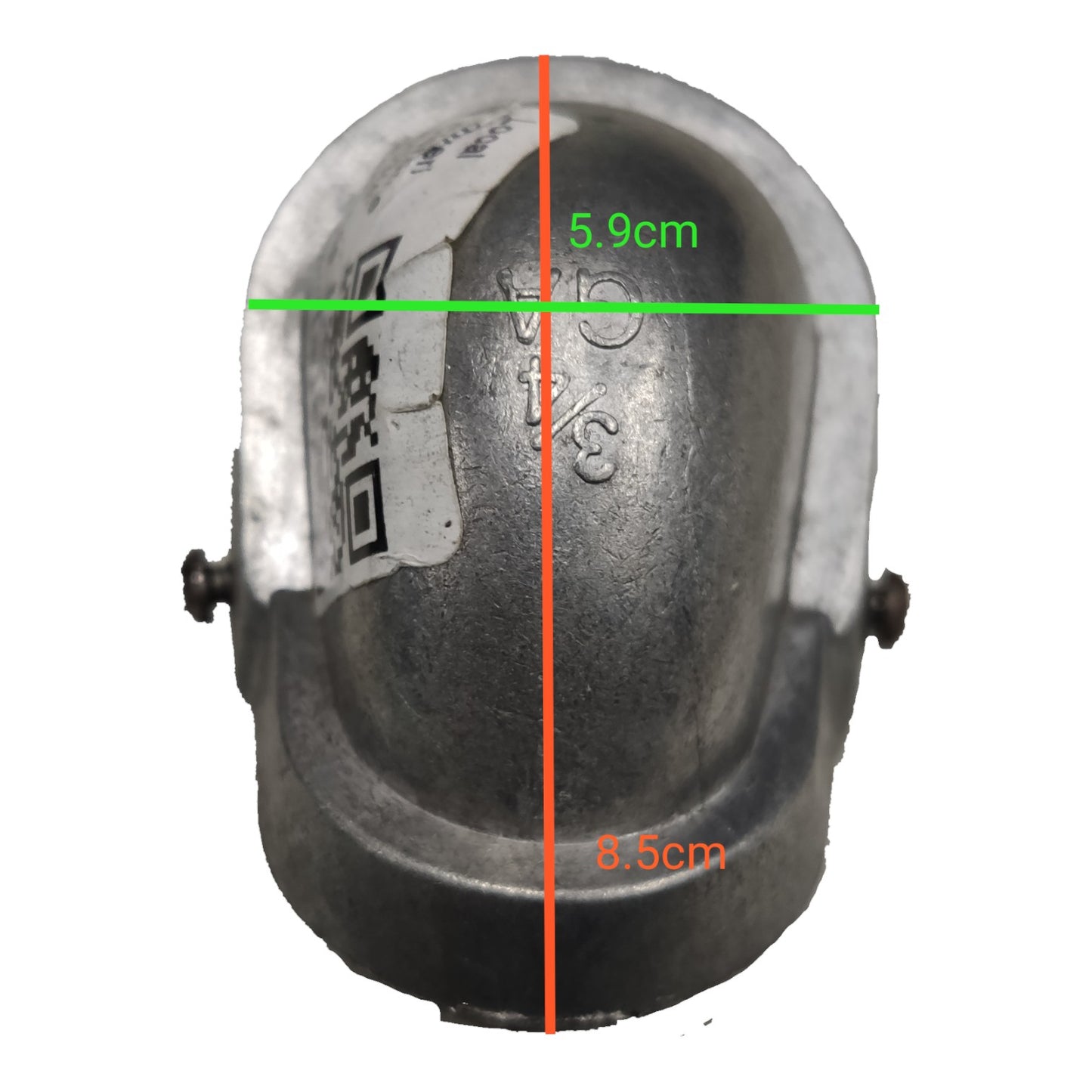 Service Entrance Cap 3/4 or 20cm EC3/4 Electx Electrical Supply